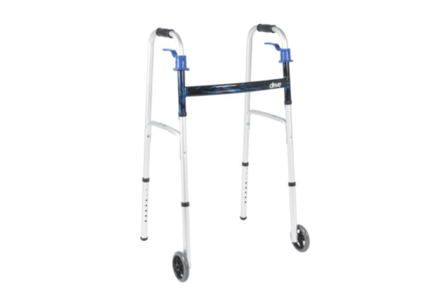 Dual Release Folding Walker Drive Medical