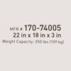 Seat Cushion McKesson 22 W X 18 L X 3 D Inch Foam / Gel - Image 7