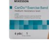 Exercise Resistance Band McKesson CanDo® Green 5 Inch X 6 Yard Medium Resistance - Image 3