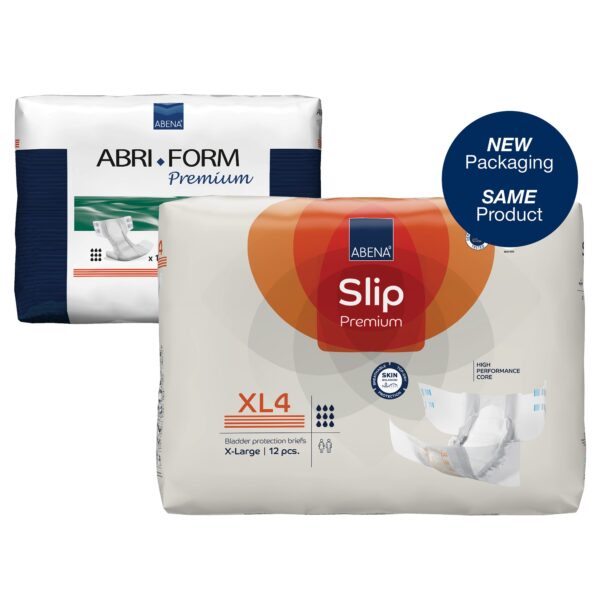 Unisex Adult Incontinence Brief Abena® Slip Premium XL4 X-Large Disposable Heavy Absorbency - Image 2