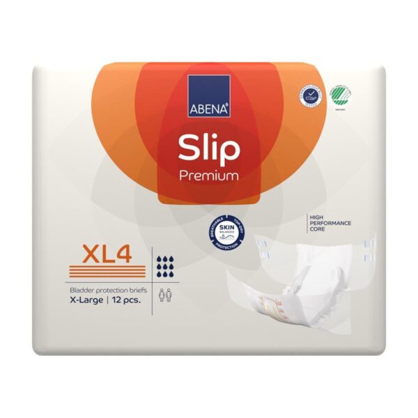 Unisex Adult Incontinence Brief Abena® Slip Premium XL4 X-Large Disposable Heavy Absorbency - Image 5