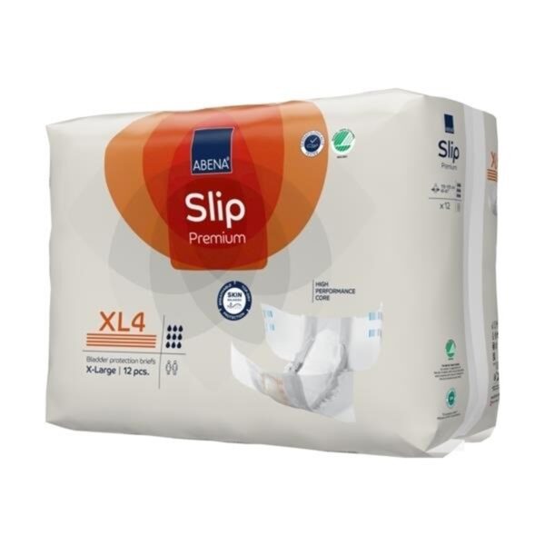 Unisex Adult Incontinence Brief Abena® Slip Premium XL4 X-Large Disposable Heavy Absorbency - Image 4