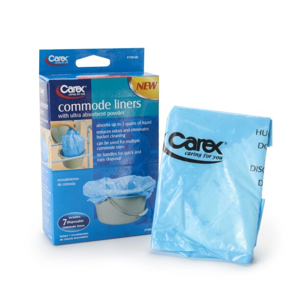 Carex® Commode Liner For Commode / Shower Chair - Image 5